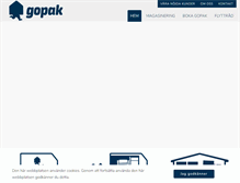 Tablet Screenshot of gopak.se
