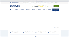 Desktop Screenshot of gopak.co.uk